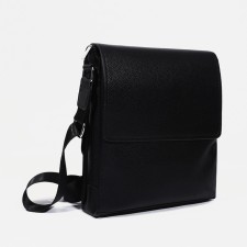 Male bag, black color
