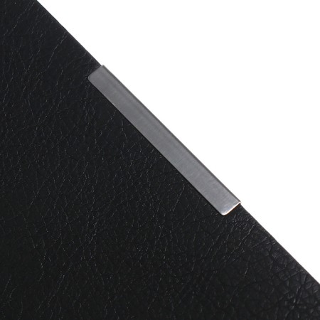 The weekly dated 2025, Escalada, a soft cover made of artificial leather, A6+, 80 sheets, embossing foil, block 70 g/m², black-4