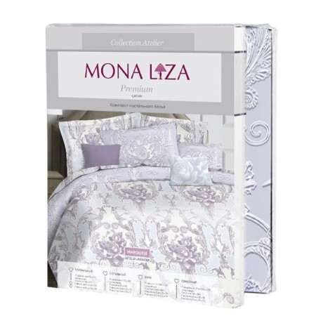 Bed linen Duet Estelle, size 240x260 cm, 145x210 cm - 2 pcs, 50x70 cm - 2 pcs, 70x70 cm - 2 pcs-2