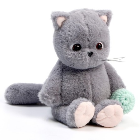 Soft toy "Cat Slanti", with a ball-3