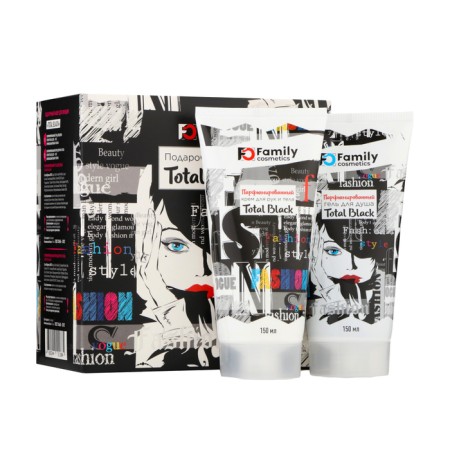 Gift set: perfumed hand and body cream+perfumed shower gel, 150