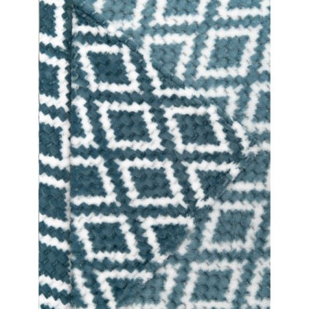 Texrepublic blanket, size 200x220 cm, turquoise color-5