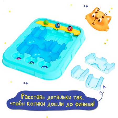 Board game "Katya Cat", 1 player, 3+-5