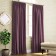 Set of curtains "Kim", size 140 x 270 cm - 2 pcs, wine