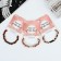 Hair gum "Sport" weaving tender elite, 4.5 cm, mix