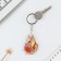 Key keychain 2 pcs "Foxes"