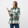 Female shirt, white/green color, size 44-48