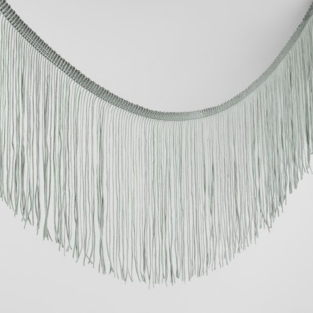 Decorative braid "Furrm", 15 cm, 5 ± 0.5 m, color gray color