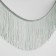 Decorative braid "Furrm", 15 cm, 5 ± 0.5 m, color gray color