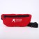 Bag on the belt "Putin Team", 32 x 8 x 15 cm, lightning department, red