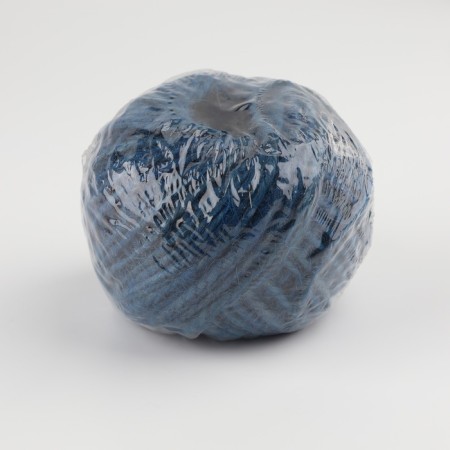 Shpagat for weaving, jute, d = 3 mm, 50 m, color blue mix-4