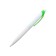 Handle Automatic Ballic Calligrata, 0.7mm, blue rod, with a salad insert, white body