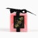 Interior New Year's Candle "Miracles" for the New Year, Pink, 5 x 5 cm