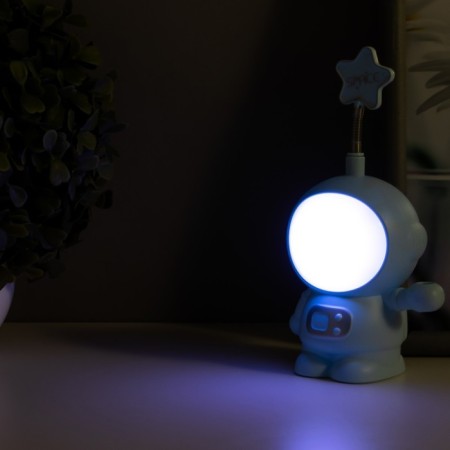 Table lamp "Astronaut with a star" MIX LED 3W USB AKB 9x7x19 cm Risalux-6