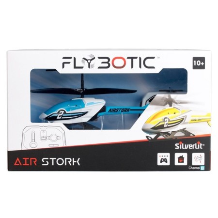 The Flybotic Air Stork helicopter, on infrared control-4