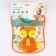 Bibslate for feeding "Fox Sonya" waterproof on Velcro, with a pocket