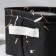 Storage basket with handles of the shade "Marble", 23 × 16 × 12 cm, black color