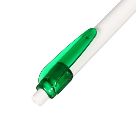 Automatic ballpoint handle, 0.5 mm, blue rod, white case-2