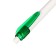Automatic ballpoint handle, 0.5 mm, blue rod, white case