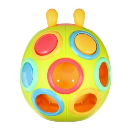 Developing, sensory toy "God's cow", color mix, crush me-6