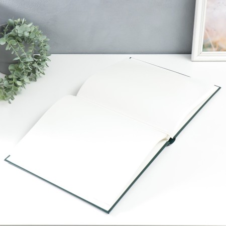 Photo album traditional on 30 sheets 29x32 cm green-2