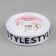 Republic tape "Style", 25 mm × 23 ± 1 m, black/white color