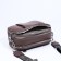 Cross-Bodi bag on zippers, external pocket, brown color