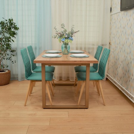 Dining stool Polini Home Rio SD, mint color color-8