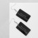 Acrylic earrings Directed by, black and white color