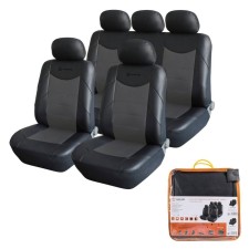Universal Consul seats, 11 items, eco -leather, black/gray