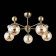 Ceiling EVOLUCE lamp. Sle106302-05. Pechio. 5x60 watts, E27, 63x63x34 cm, bronze color