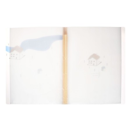A4 folder format, with 30 transparent files "river", mix-7
