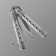 Knife Knock "Killer" 11cm, blade 40mm/1.1 mm, silver