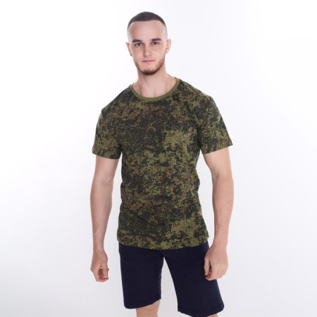 Male shorts, dark blue color, size 50 (34)-1