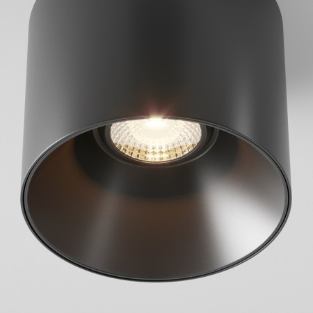 Technical C064CL-01-25W3K-RD-B, LED, 25W, 12.5x12.5x10.5 cm, 2000lm, 2000lm, black color, black-1