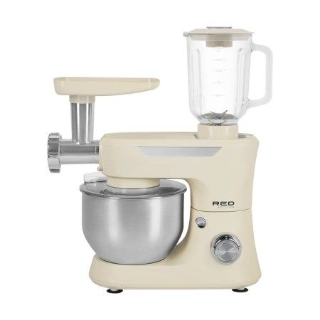 Kitchen machine Red Solution RKM-4040, 1200 W, 1.5 l, 6 speeds, 4 nozzles, beige