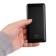 External BYZ W3 battery, 10,000 mAh, 2 USB, 1 Type-C, 2.1 A, PD, Black