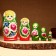 Matryoshka 5-doll "Inga", 14-15 cm