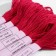 Muline threads, 8 ± 1 m, raspberry color No. 600