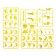 3D puzzle "Magic Tiger", crystalline, 46 details, MIX color