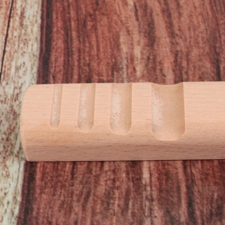 A set of tools for polishing the skin cut, 3 pcs, beige color-3