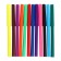 Flomasters of 12 colors Devente Pastel, with a ventilated cap, on a water -based, line width 4.6 mm