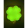 Non-light nightlight NN-606-LS-GR in a socket with a light sensor, green color
