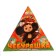Board game-carrier "Cheburashka", in a triangular box, 300 × 300 × 50 mm