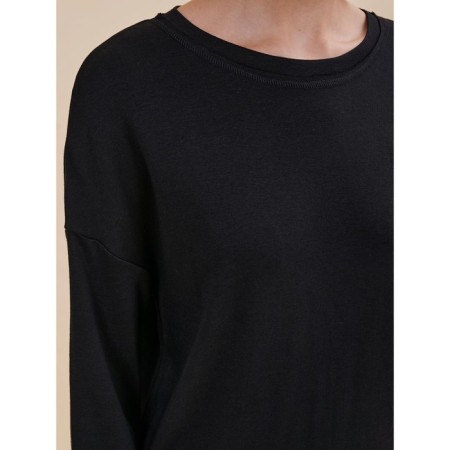 Female long, size l, black color-3