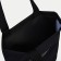 Shoper bag without fastening, black color