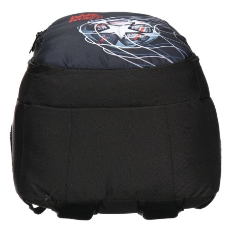 Youth backpack, 42 ​​x 31 x 13 cm, ergonomic back, Stavia "football", black-6
