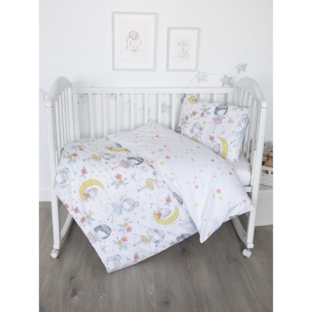 Bed linen children's “Fairies”, size 60x120 cm, 112x147 cm, 40x60 cm