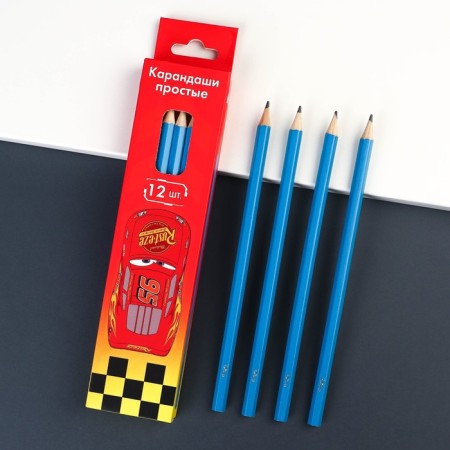 Pencil is simple, 12 pieces, cars-7