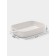 The baking form of the share "Zephyr", 38 × 22 × 6 cm, rectangular, ceramics, white